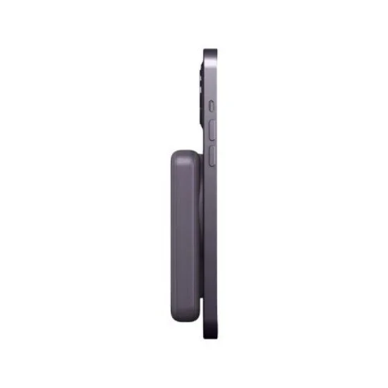 ENERGEA MAGPAC MINI 10000MAH ULTRA SLIM MAGSAFE COMPATIBLE POWER BANK WITH BUILT-IN VIDEO STAND - PURPLE